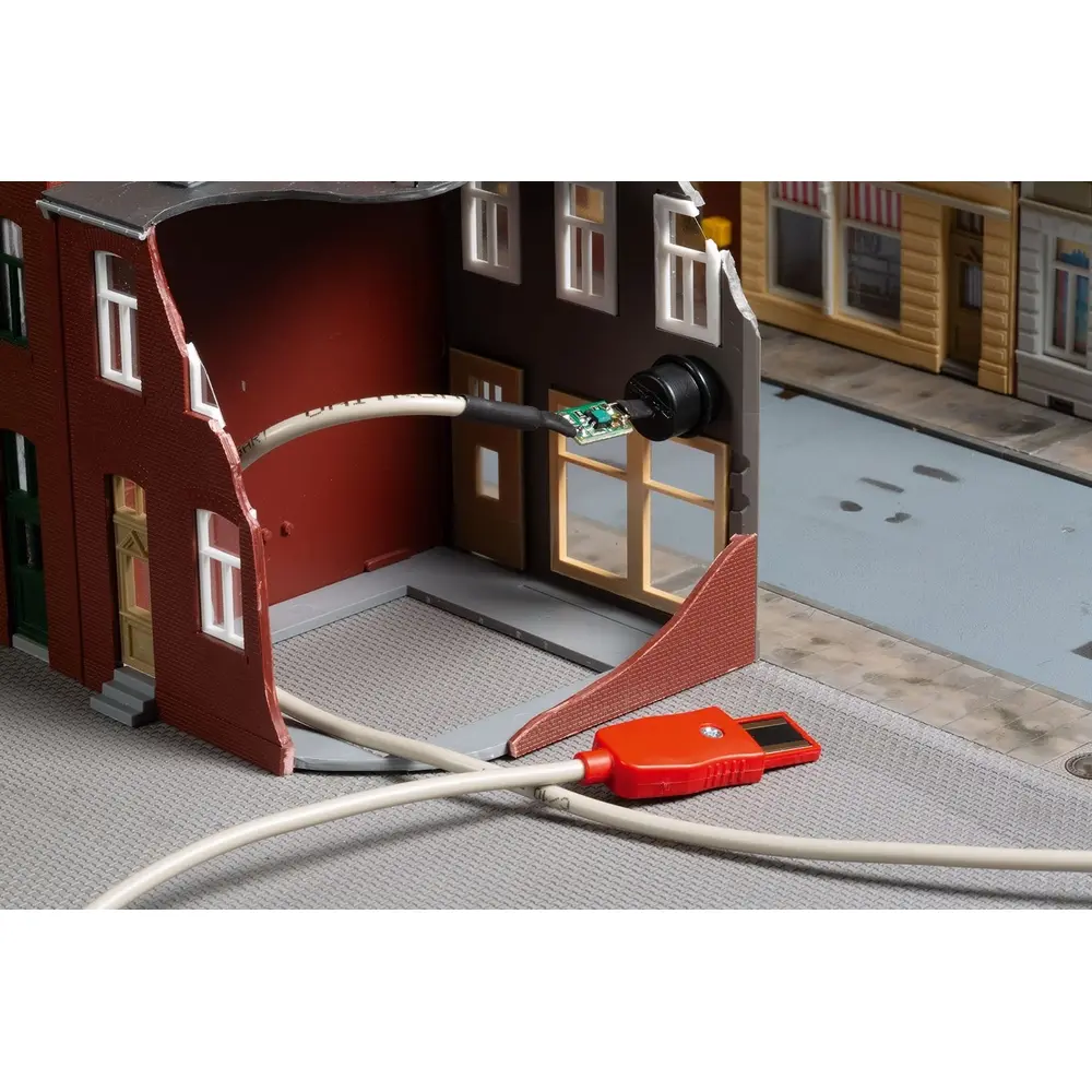 Croix de Pharmacie à LED - Auhagen 58107 - HO 1/87 - 3