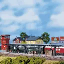 Quai de gare couvert - Auhagen 11376 - HO 1/87 - 3