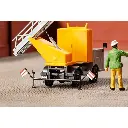 Chantier de Construction d'Echelles Tournantes - Multicar M22 - Auhagen 41689 - HO 1/87 - 5