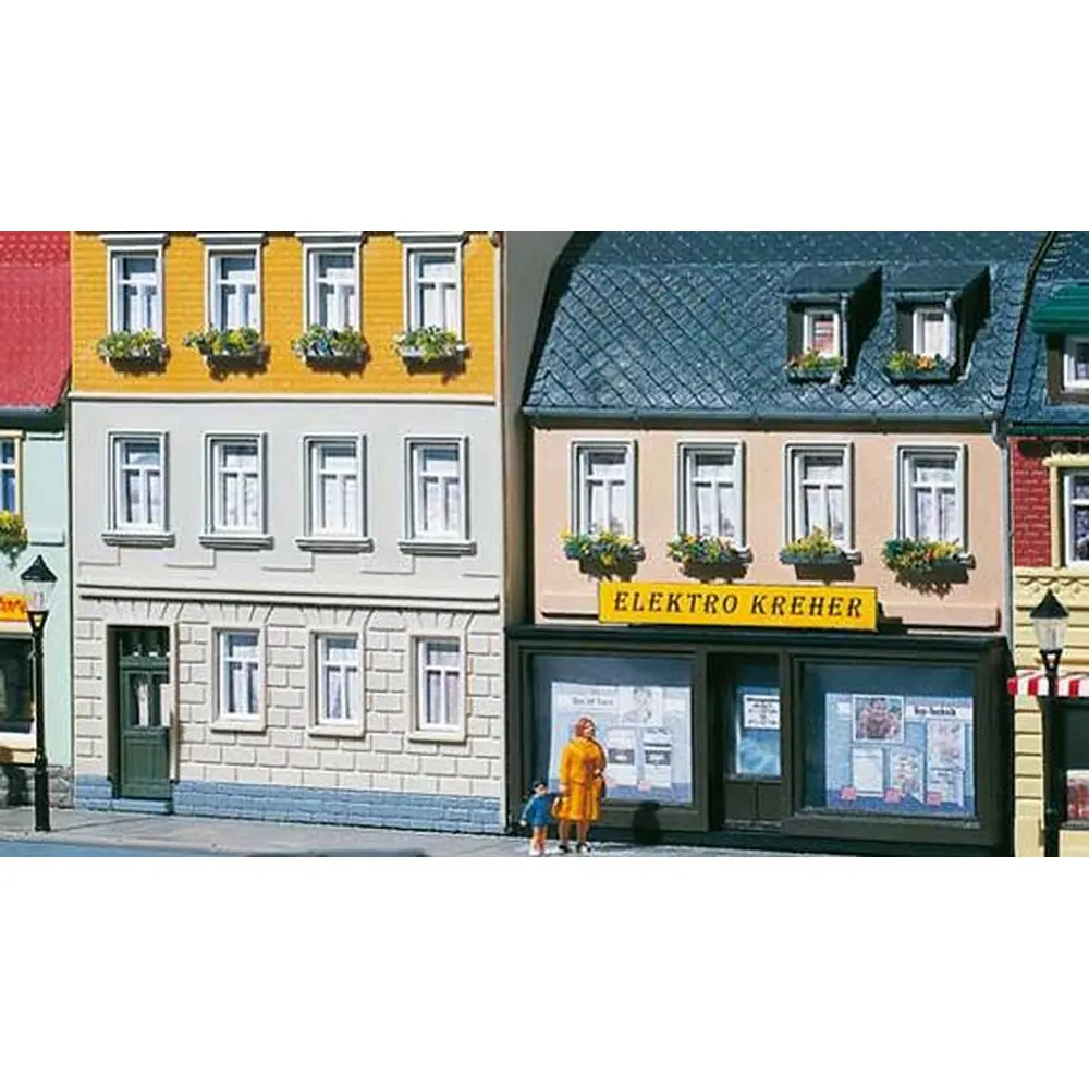 Set de maisons d'habitations - Auhagen 12272 - HO 1/87 - 3