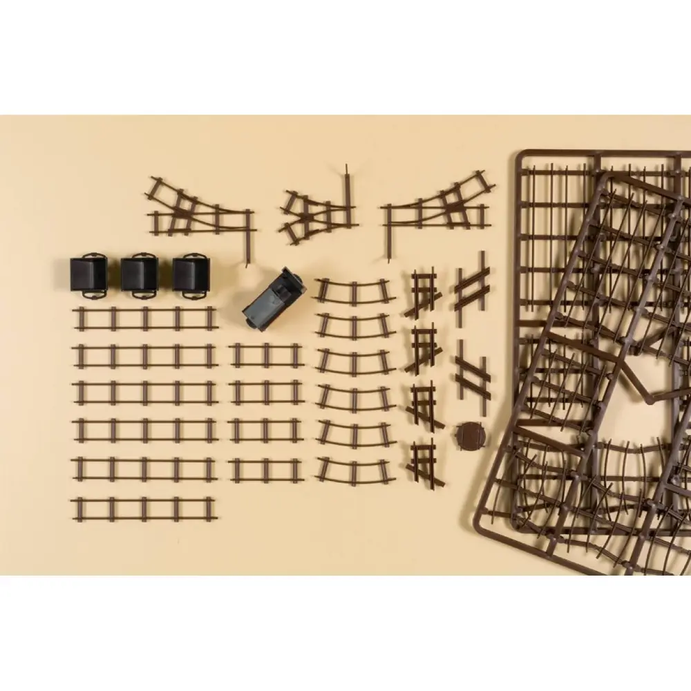 Kit complet "Chemin de fer de campagne" AUHAGEN 41700 - HO 1/87 - 4