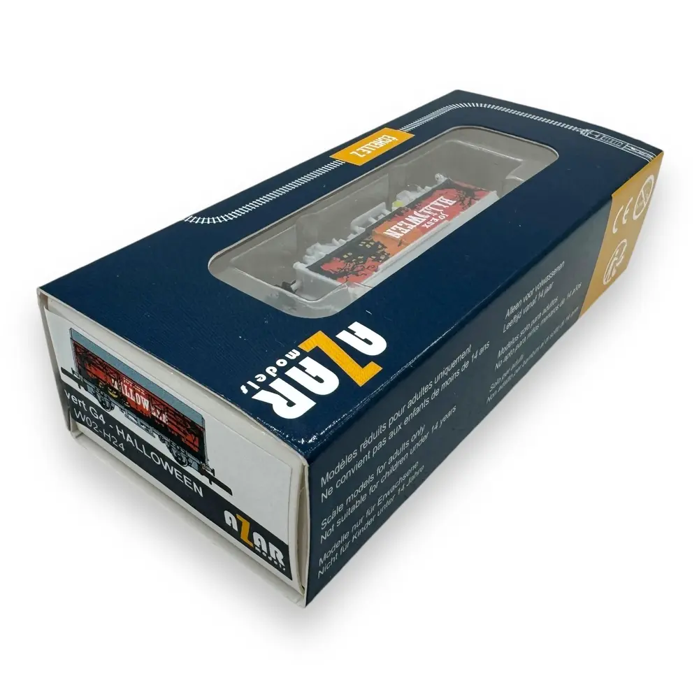 Wagon couvert collector spécial Halloween - Azar Models W02-H24 - Z 1/220 - 4