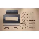 Toit avec éclairage aérien - AUHAGEN 80303 - HO 1/87 - 2