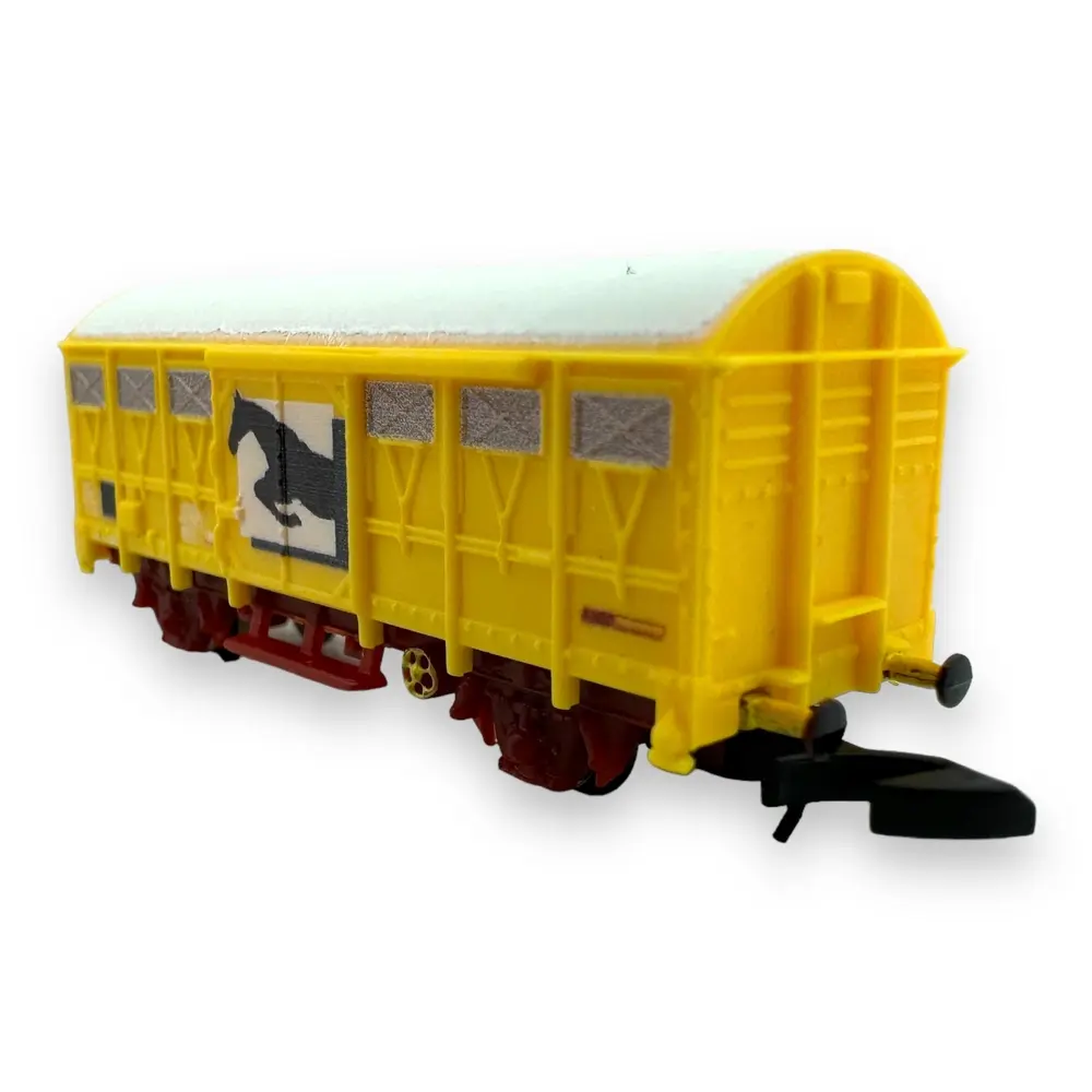 Wagon couvert G41.6 cheval - Azar models W02-CH - Z 1/220 - SNCF - Ep III/IV - 2R - 2