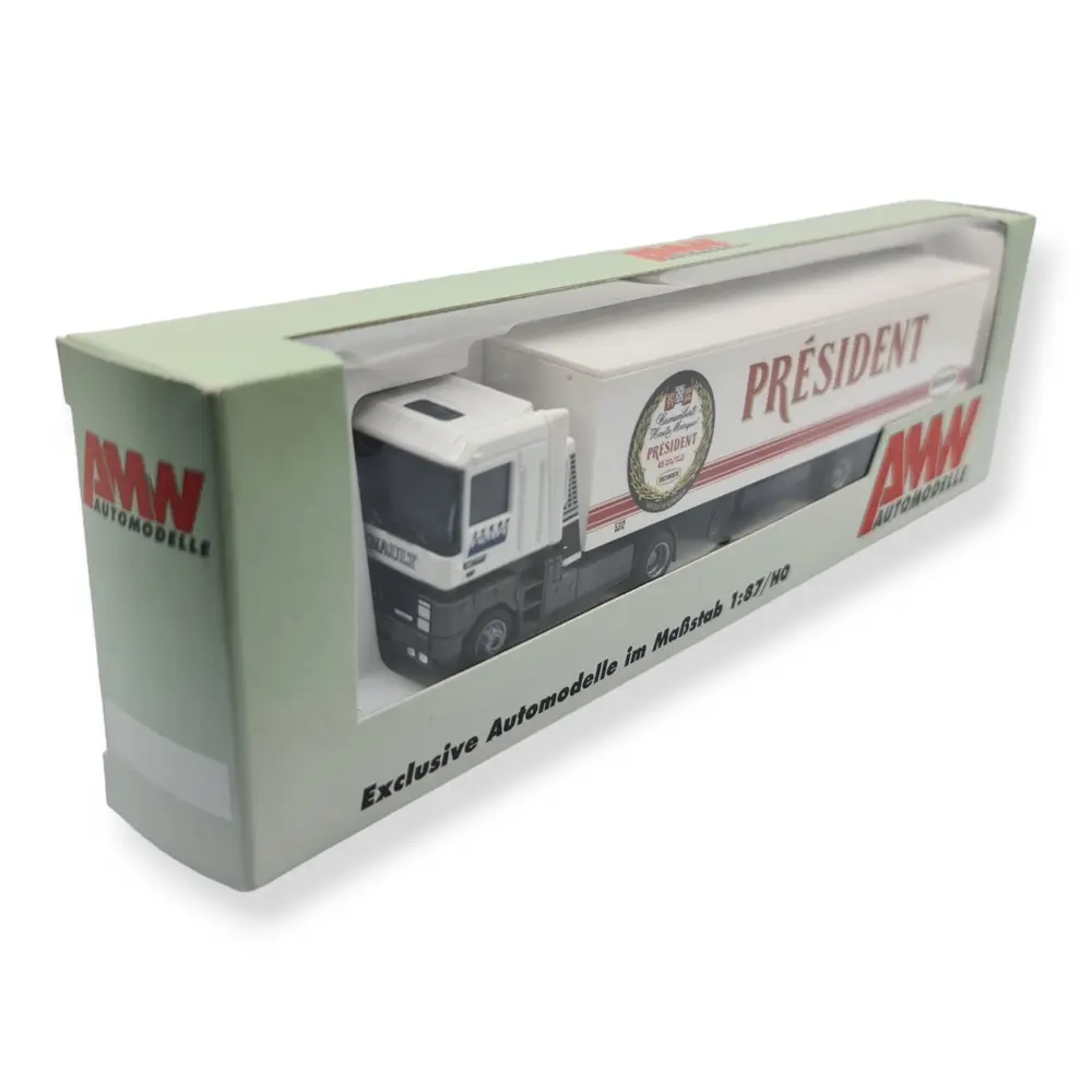 Camion Renault AE500 AWM 59270 - HO : 1/87 - Président - 4