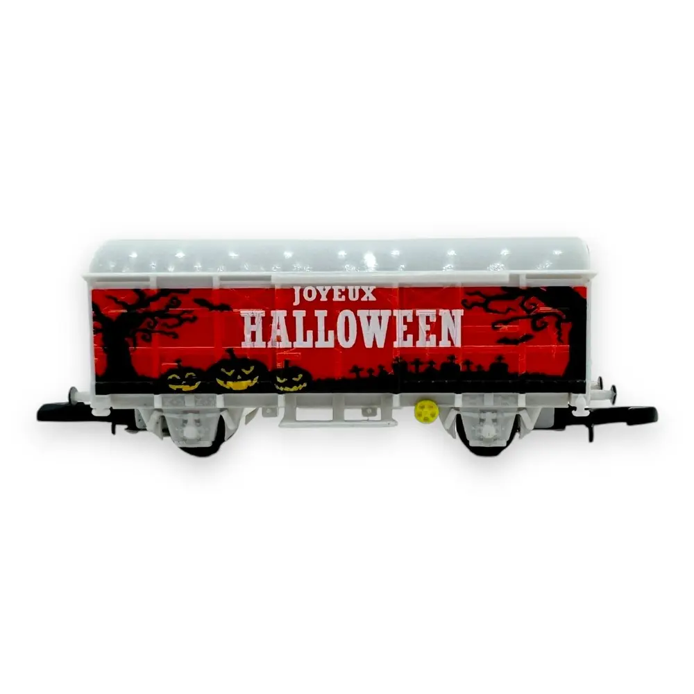 Wagon couvert collector spécial Halloween - Azar Models W02-H24 - Z 1/220 - 3