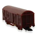 Wagon couvert G4.2 AZAR MODELS W02-ST2X - Z 1/220 - SNCF - EP III/IV - 2