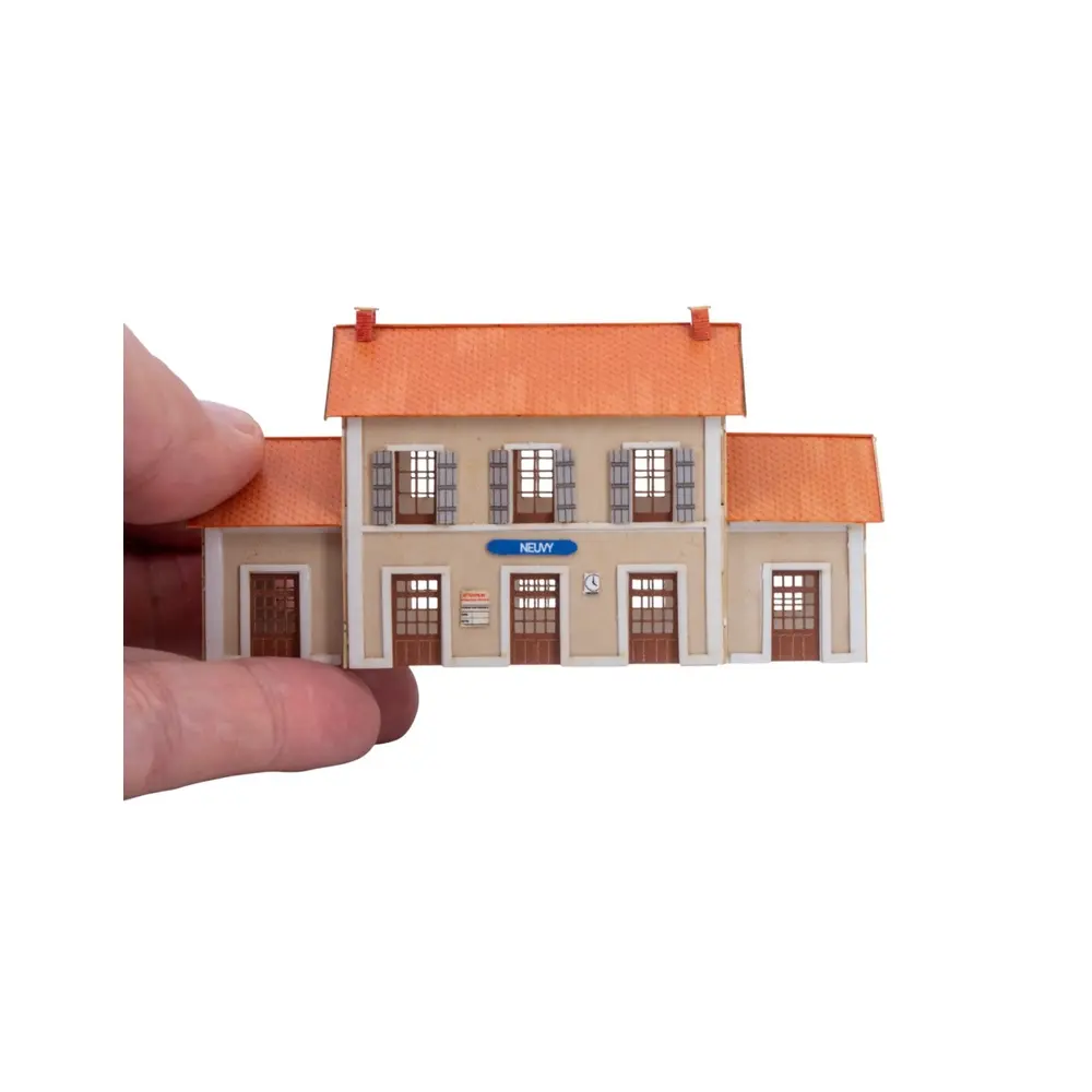 Bâtiment voyageur type Est (Kit) - Azar Models BAT006 - Z 1/220 - 4