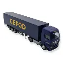 Camion MAN TGX XXL AWM 76186 - HO : 1/87 - Gefco - 2