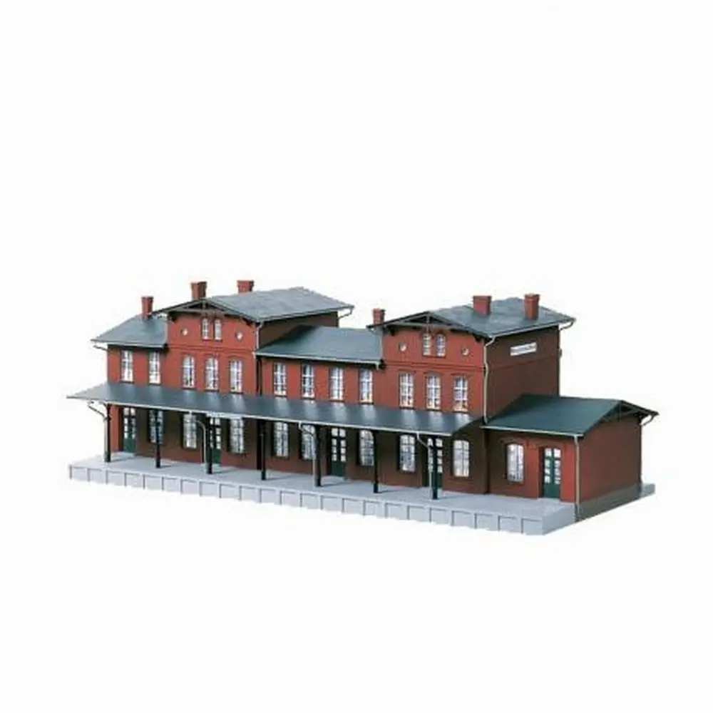 Grande gare de Neupreußen - Auhagen 11380 - HO 1/87 - 2