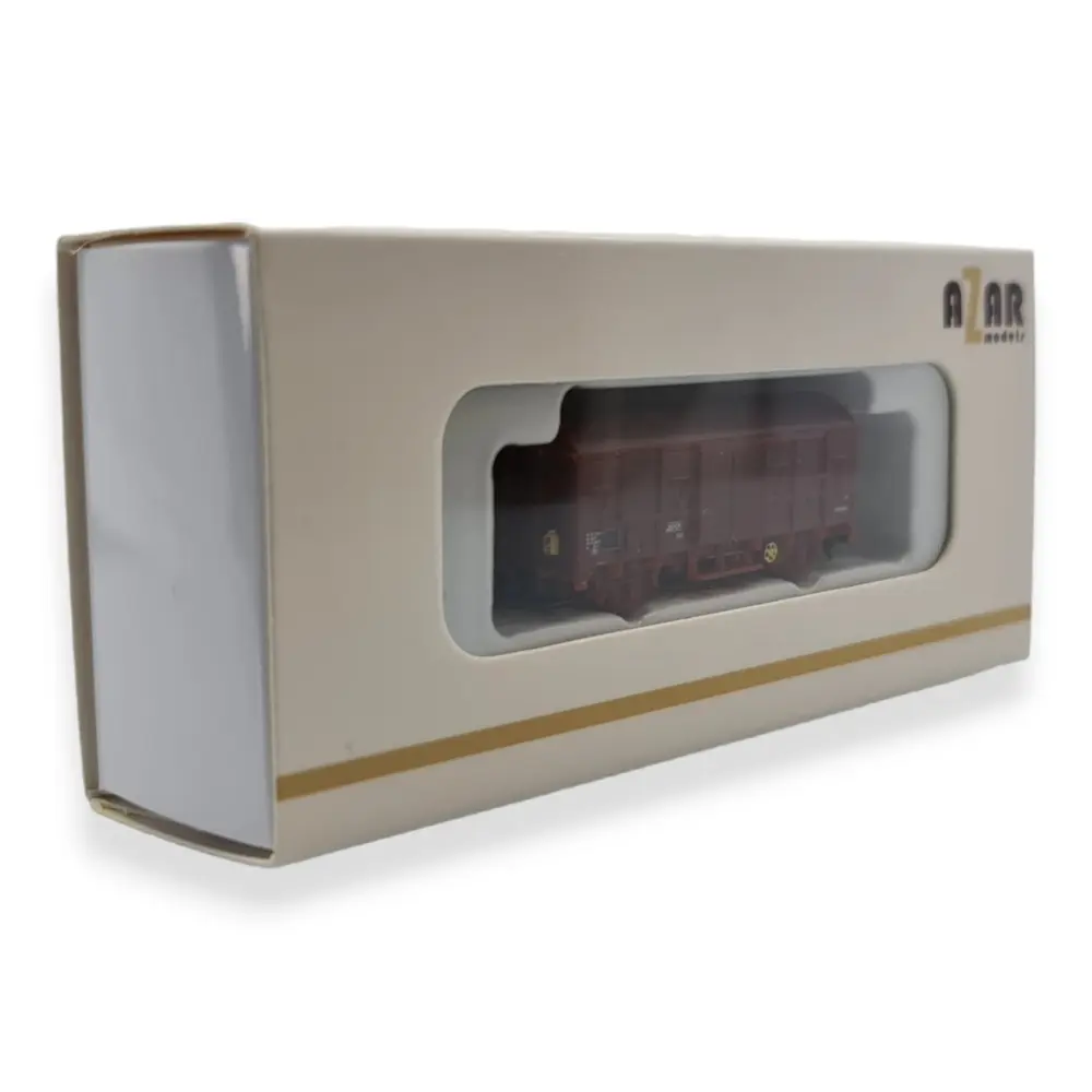 Wagon couvert G4.2 AZAR MODELS W02-ST2X - Z 1/220 - SNCF - EP III/IV - 4