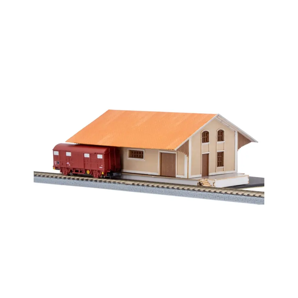 Halles à marchandises type EST (Kit) - Azar Models BAT005 - Z 1/220 - 4