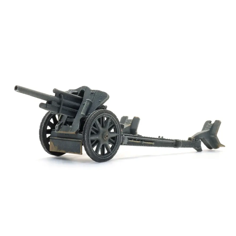 LeFH 18 grau en Stellung - ARTITEC 6870744 - HO 1/87 - 4