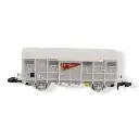 Wagon couvert type G4 pour le transport de marchandises - AZAR MODELS AZW02-SNG - Z 1/220 - 3