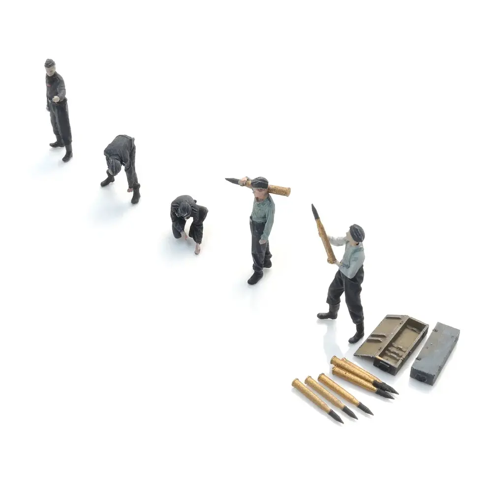 Équipage de char en train de recharger - ARTITEC 7720011 - 1/72 - 3