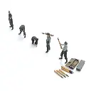 Équipage de char en train de recharger - ARTITEC 7720011 - 1/72 - 3