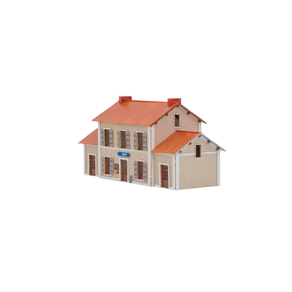 Bâtiment voyageur type Est (Kit) - Azar Models BAT006 - Z 1/220 - 2