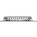 Coffret de 2 voitures voyageurs corail Vtu - Azar Models V01-ORP1 - Z 1/220 - SNCF - Ep IV - 2R - 4