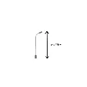 Lot de 5 Lampadaires de Rue LED Blanc / Chaud - AZAR MODELS D001-1 - Z 1/220 - 2