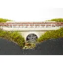Petit pont-rail pour une voie - Bois Modélisme 109014 - HO 1/87 - 3