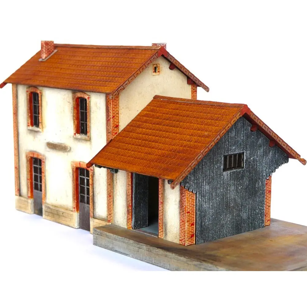 Gare CFN - Bois Modélisme 101031 - HO 1/87 - 7