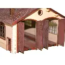 Entrepôt pour 2 locomotives - Bois Modelisme 105002 - HO 1/87 - 270x150x100mm - 4