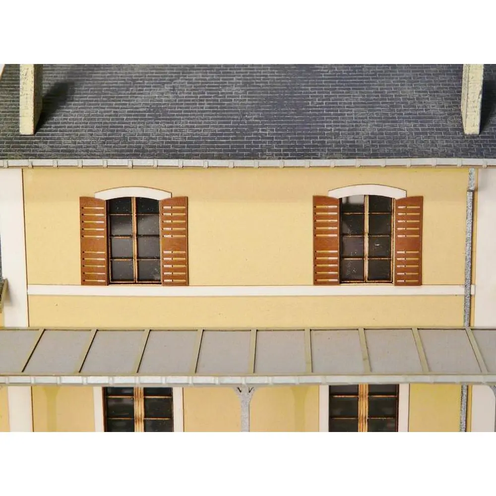 Gare d'Egrèze Bois Modélisme 101005 - HO 1/87 - 236 pièces - EP III - 5