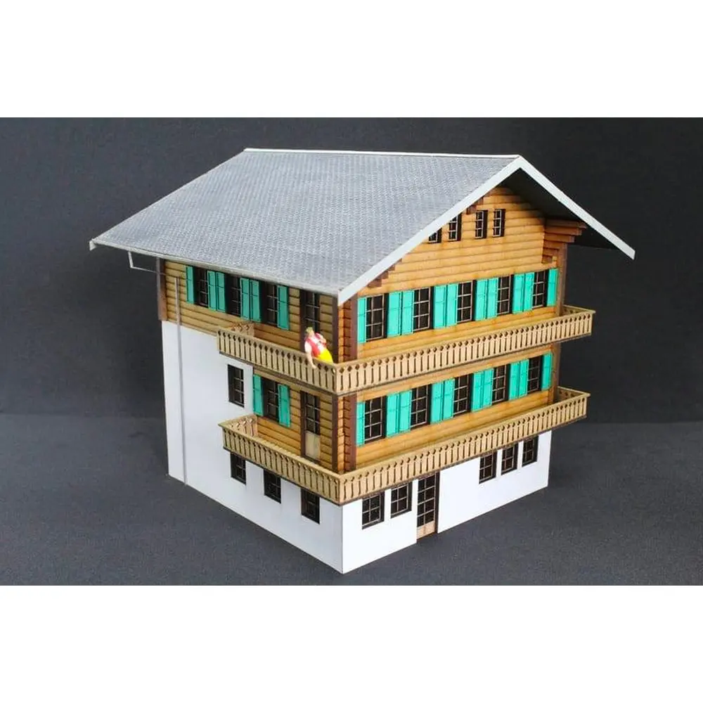 Chalet des Grisons - Bois Modélisme 106004 - HO 1/87 - 2