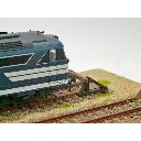 Heurtoir Métallique LED - BOIS MODELISME 113002 - HO 1/87 - 2