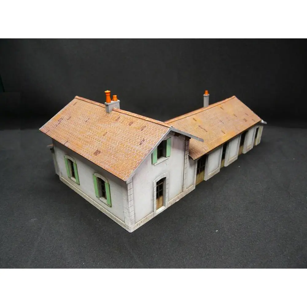 Station PLM / Gare SNCF Bois Modelisme 101018 - HO 1/87 - 4