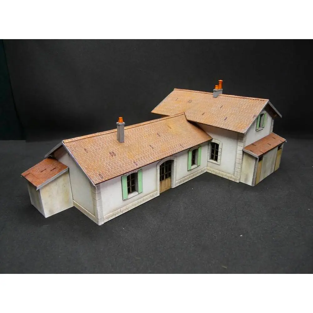 Station PLM / Gare SNCF Bois Modelisme 101018 - HO 1/87 - 2