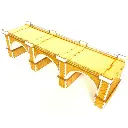 Extension pour viaduc en pierres 2 voies - Bois Modélisme 109013 - HO 1/87 - 135mm  - 2