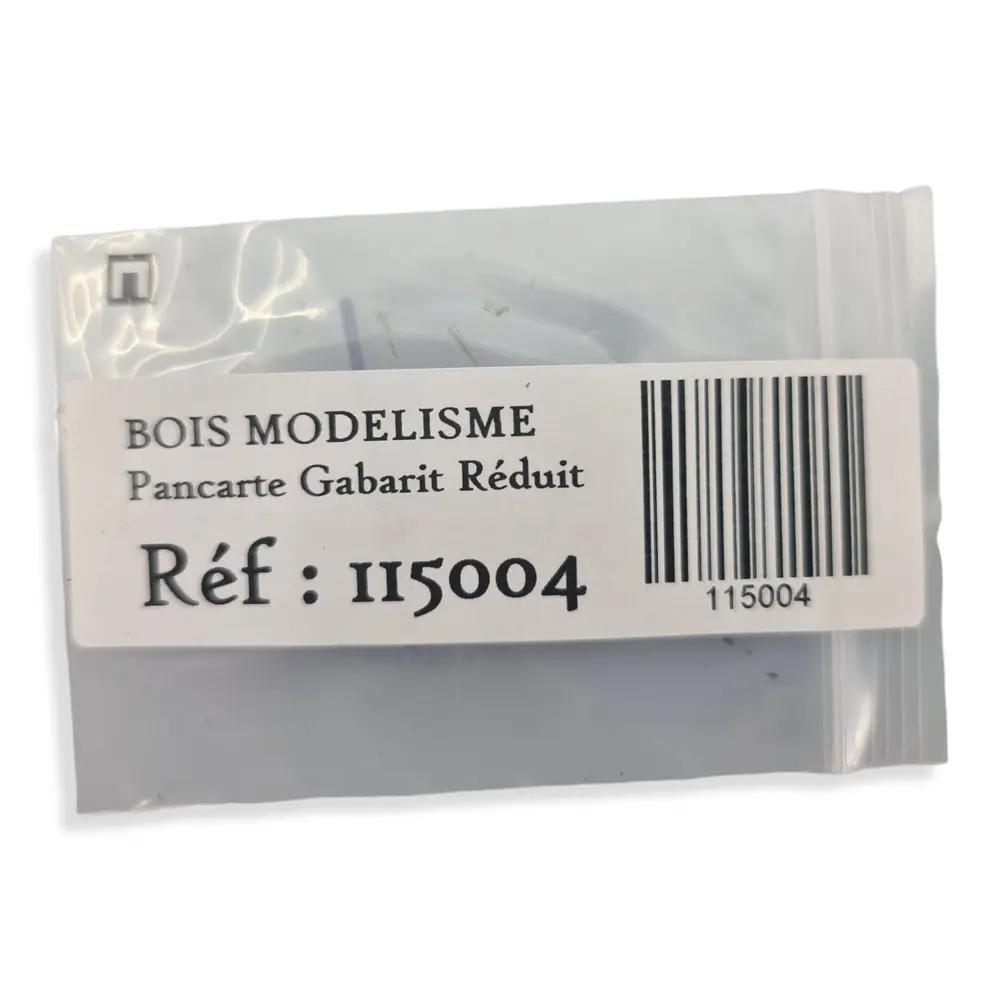 Pancarte "Gabarit Réduit" BOISMODELISME 215004 - N 1/160 - SNCF - 3