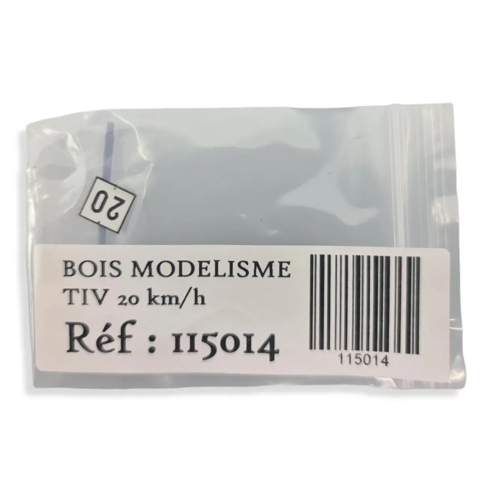 TIV "20" arrivée de limitation à 20km/h  BOISMODELISME 215014 - N 1/160 - SNCF - 3