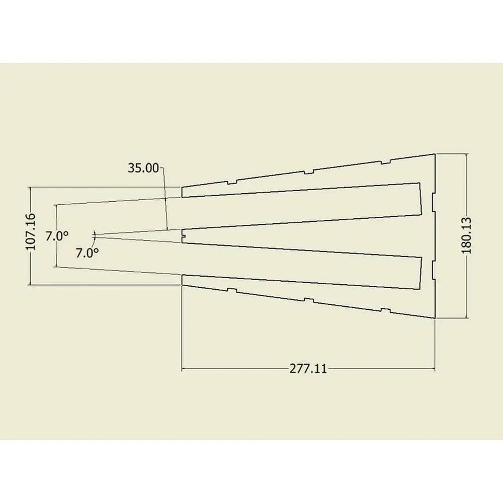 Rotonde - Extension de deux stalles Bois Modelisme 104002 - HO 1/87 - 2