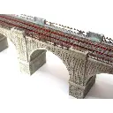 Viaduc en pierres 1 voie - 165mm Bois Modélisme 109010 - HO 1/87 - 2