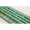 Pont métallique 1 voie avec culées - 150 mm BoisModelisme 108005 - HO 1/87 - 5