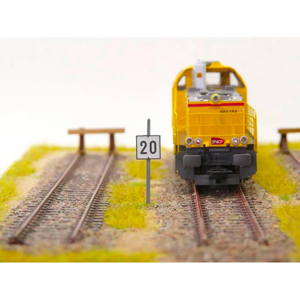 TIV "20" arrivée de limitation à 20km/h  BOISMODELISME 115014 - HO 1/87 - SNCF - 2