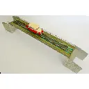 Pont métallique 1 voie avec culées - 250 mm BoisModelisme 108006 - HO 1/87 - 5