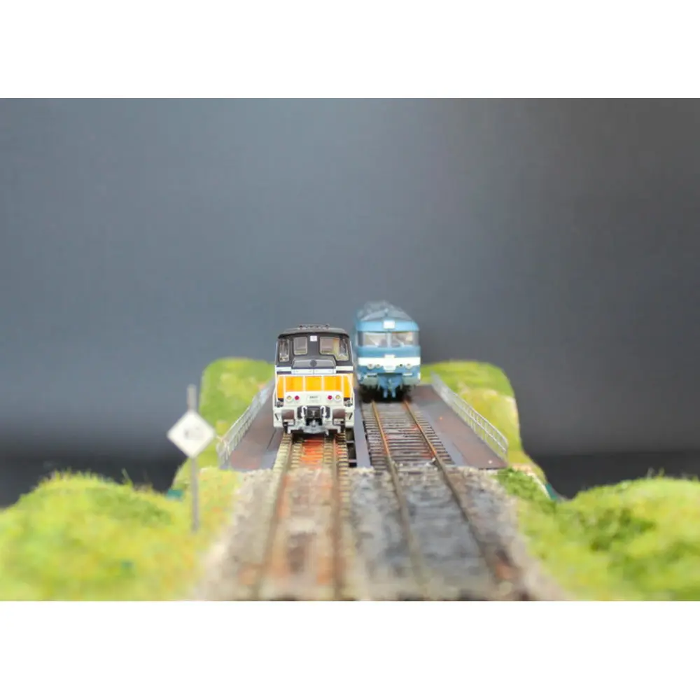 Pont métallique 2 voies avec culées - 250 mm BoisModelisme 108009 - HO 1/87 - 3