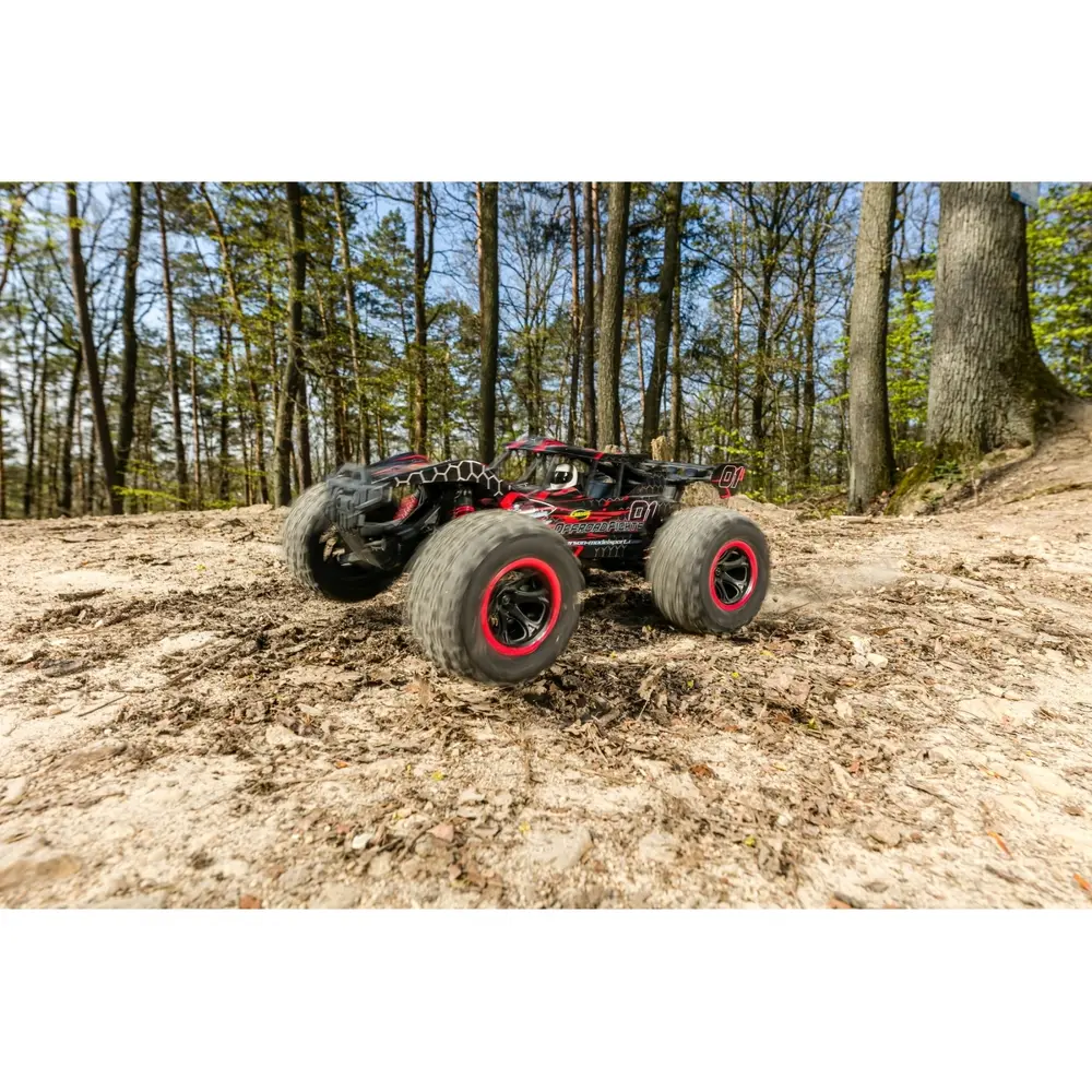 Buggy Offroad Fighter Cage Rouge - Carson 500404255- 1/10 - 12