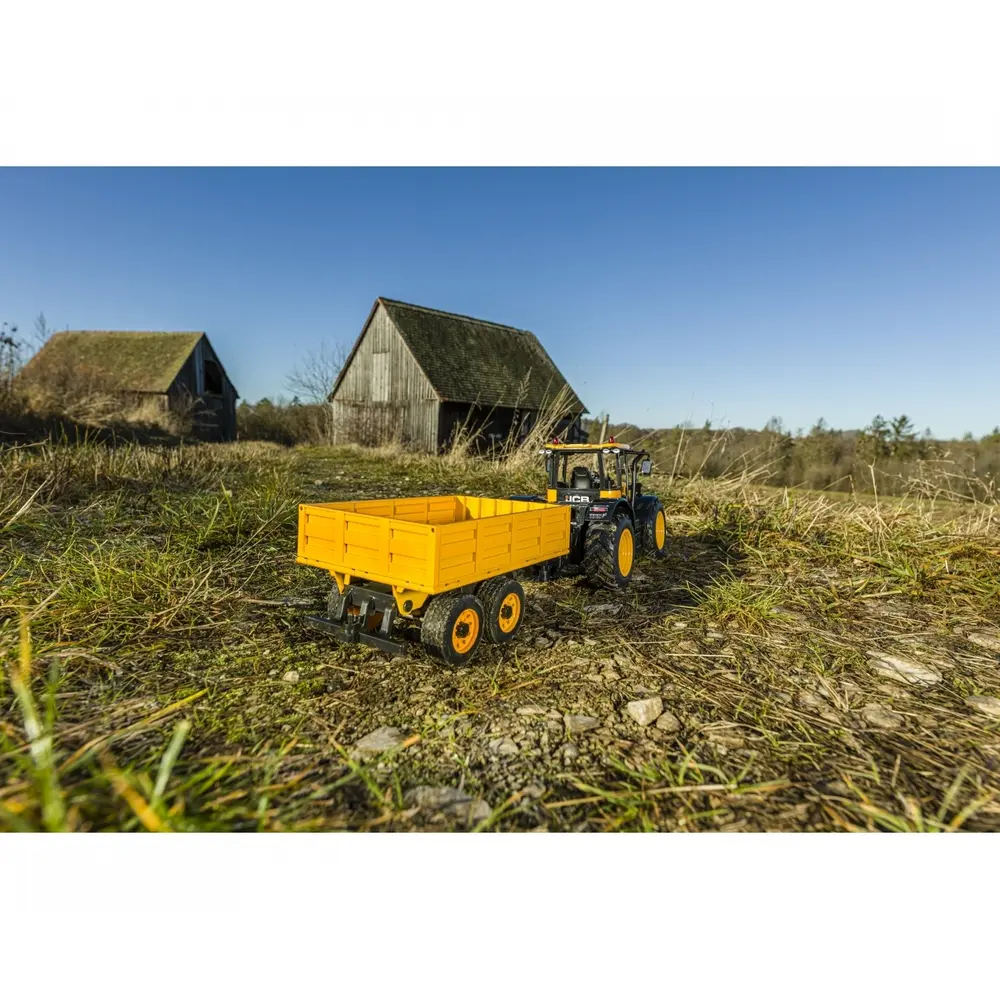 Tracteur JCB RC avec remorque - 2.4G 100% RTR - Carson 500907654 - 1/16 - 16