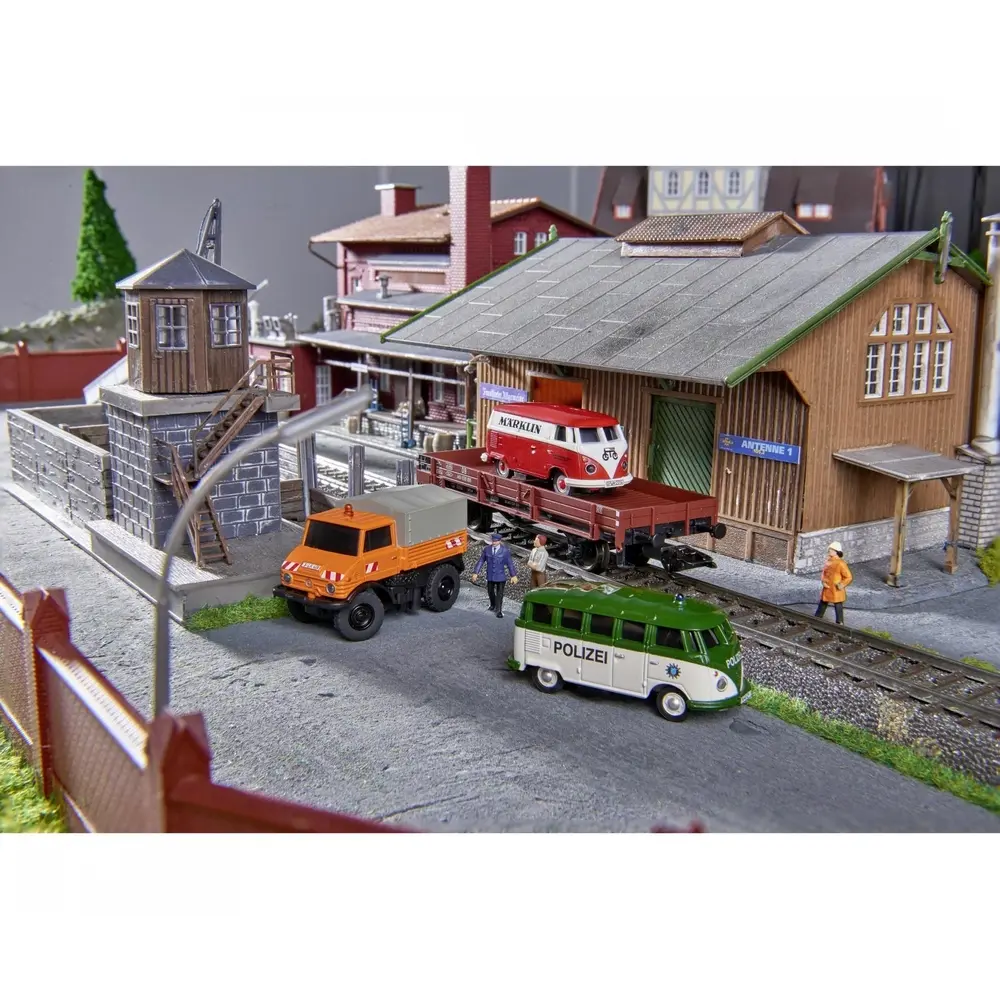 MB Unimog U406 Communal 100% RTR - Carson 500504125 - 1/87 - 12