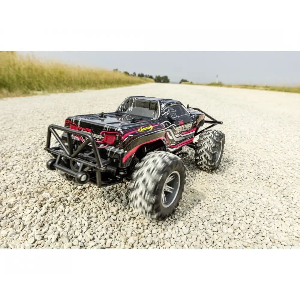 The Demolisher 100% RTR rouge - Carson 500404285 - 1/10 - 7