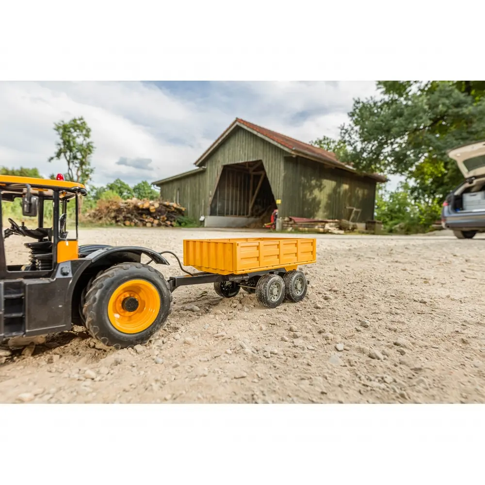 Remorque pour tracteur RC - Jaune - Carson 500907661 - 1/16 - 3