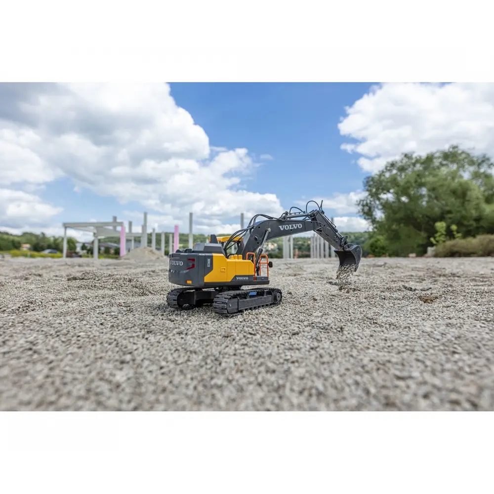 Excavator Volvo 2.4G 100% RTR - Carson 500907339 - 1/16  - 2