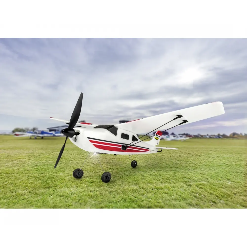 RC Sportflugzeug 2.4 G 100% RTR rouge - Carson 500505033 - 4