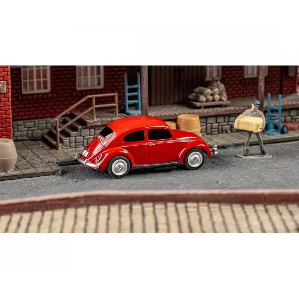Volkswagen coccinelle rouge 2.4G 100% RTR - Carson 500504147 - HO 1/87 - 11