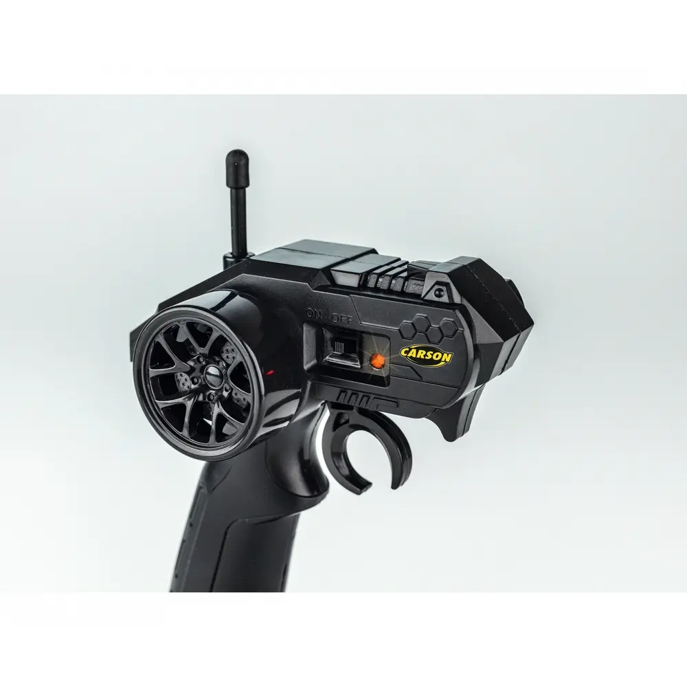 Voiture radiocommande Devil Racer - Carson 500404244 - 1/10 - Jaune - 2,4GHz 100% RTR - 6