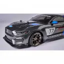 Jeu de 4 roues à 10 rayons chrome fumé - Carson 500900161 - 1/10 - 2